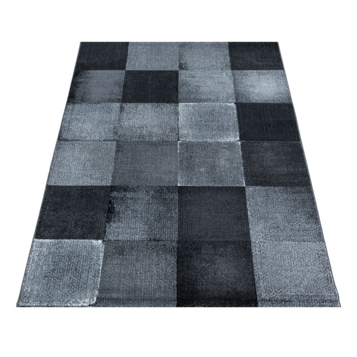 Costa Duva tapete pelo curto retangular 200x290cm preto