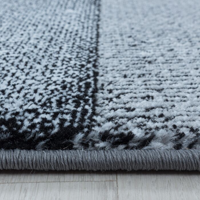 Costa Duva tapete pelo curto retangular 200x290cm preto