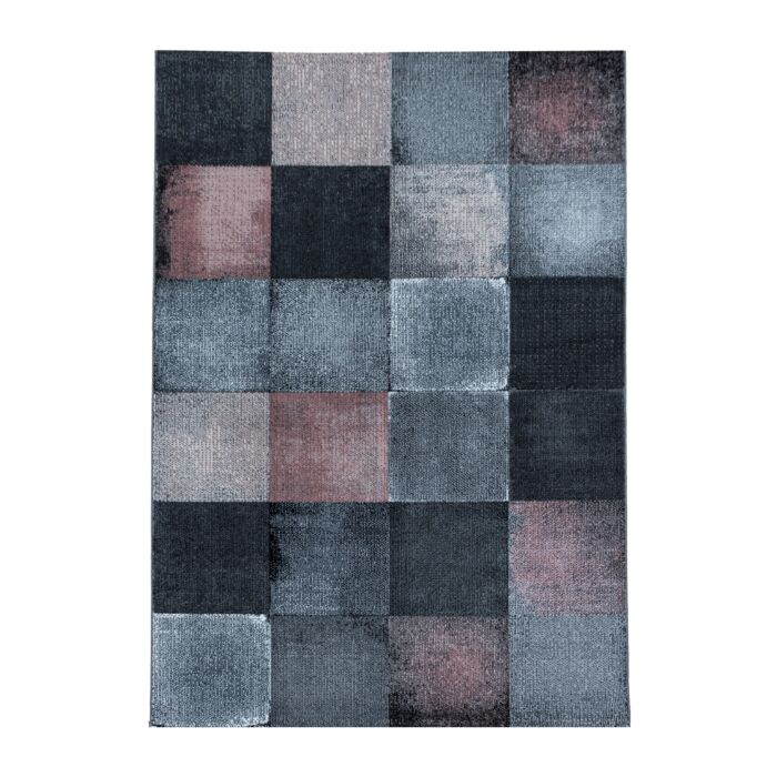 Costa Duva tapete pelo curto passadeira 80x250cm rosa