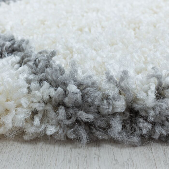Salsa Shaggy tapete pelo comprido retangular 240x340cm creme