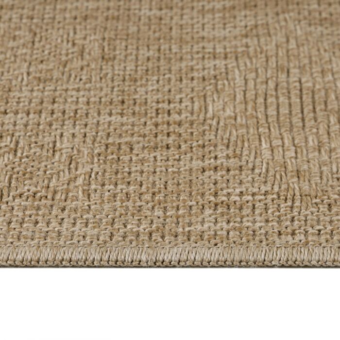 Dhaka Baita tapete exterior passadeira 80x250cm juta bege
