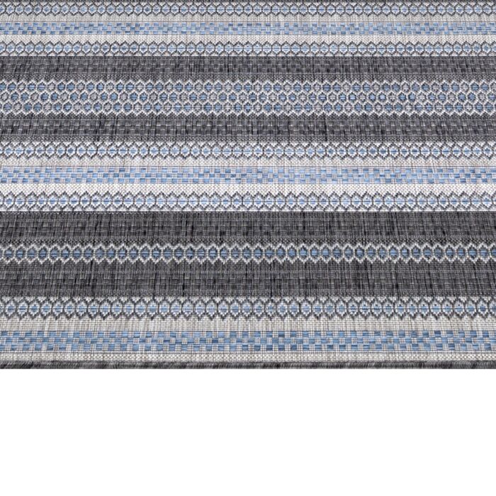 Sunny Faye tapete exterior retangular 140x200cm preto