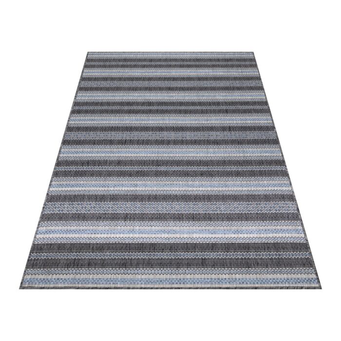 Sunny Faye tapete exterior retangular 140x200cm preto