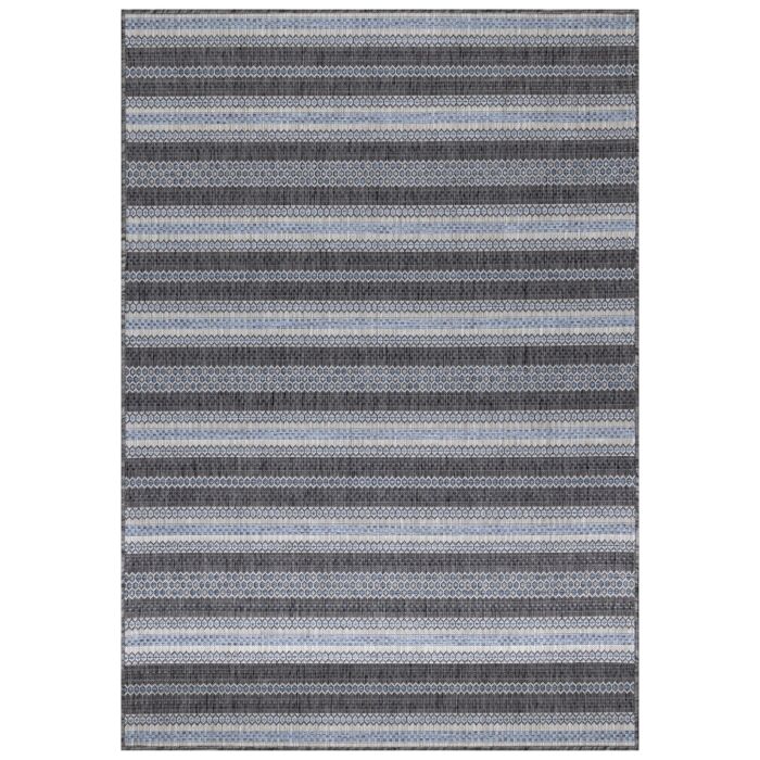 Sunny Faye tapete exterior retangular 140x200cm preto