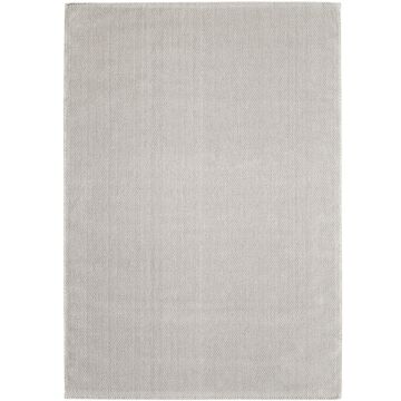 Loom tapete pelo curto passadeira 80x250cm creme