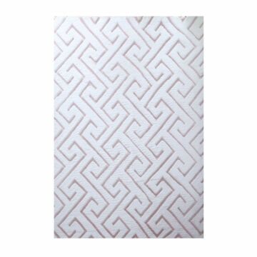 Vision Plux 3D tapete pelo curto passadeira 80x250cm rosa