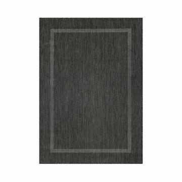 Relax Tranqua tapete exterior retangular 140x200cm preto